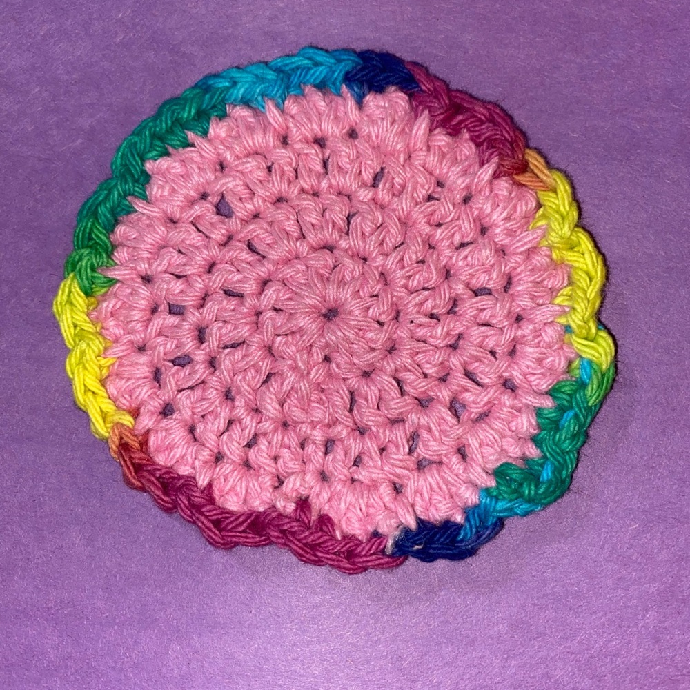 ⭐️5/$10⭐️ Handmade Crocheted Reusable Cotton Round